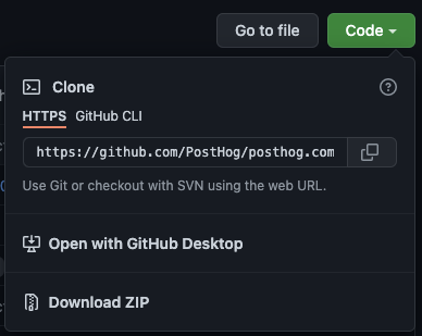 Open in GitHub Desktop